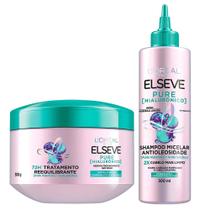 Elseve Pure Hialurônico Kit - Shampoo Micelar + Creme de Tratamento