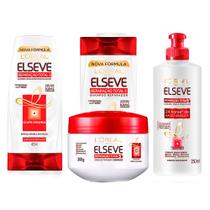 Elseve Reparação Total 5 Kit - Shampoo + Condicionador + Creme de pentear + Tratamento Elseve Reparação Total 5 Kit - Shampoo + Condicionador + Creme de pentear + Tratamento