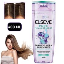 Elseve Shampoo Pure Hialurônico Acido Salicílico Loreal Paris 400 ML Elseve Shampoo Pure Hialurônico Acido Salicílico Loreal Paris 400 ML
