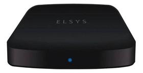 Elsys Streaming Box ETRI02 4K 8GB preto com 2GB de memória RAM