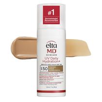 EltaMD UV Daily Hydration+ Protetor Solar Facial Tonalizante com Óxido de Zinco Transparente e Ácido Hialurônico, Hidrata e Protege, Ideal para Pele Seca, Mista e Normal EltaMD UV Daily Hydration+ Protetor Solar Facial Tonalizante com Óxido de Zinco Transparente e Ácido Hialurônico, Hidrata e Protege, Ideal para Pele Seca, Mista e Normal