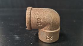 Eluma cotovelo bronze 22 x 1/2 Eluma cotovelo bronze 22 x 1/2