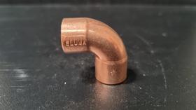 ELUMA COTOVELO COBRE 90º 15 MM