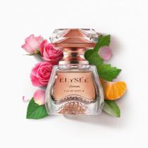 ELYSEE. O mais vendido da linha de EAU de parfum. A fragrância e seus segredos misturado com sua fragrância sofisticada ELYSEE. O mais vendido da linha de EAU de parfum. A fragrância e seus segredos misturado com sua fragrância sofisticada