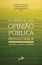 Em defesa de uma opinião pública democrática - Paulus Editora