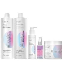 Emáh Miracle Nutrition - Shampoo 1L + Condicionador 1L + Máscara 500g + Leave in 200ml + Óleo 60ml Emáh Miracle Nutrition - Shampoo 1L + Condicionador 1L + Máscara 500g + Leave in 200ml + Óleo 60ml