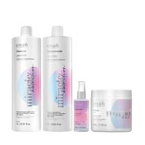 Emáh Miracle Nutrition - Shampoo 1L + Condicionador 1L + Máscara 500g + Óleo 60ml Emáh Miracle Nutrition - Shampoo 1L + Condicionador 1L + Máscara 500g + Óleo 60ml
