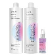 Emáh Miracle Nutrition - Shampoo 1L + Condicionador 1L + Óleo 60ml Emáh Miracle Nutrition - Shampoo 1L + Condicionador 1L + Óleo 60ml