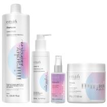 Emáh Miracle Nutrition - Shampoo 1L + Máscara 500g + Leave in 200ml + Óleo 60ml Emáh Miracle Nutrition - Shampoo 1L + Máscara 500g + Leave in 200ml + Óleo 60ml