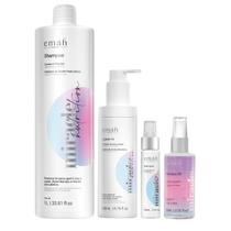 Emáh Miracle Nutrition - Shampoo 1L + Máscara Líquida 60ml + Leave in 200ml + Óleo 60ml Emáh Miracle Nutrition - Shampoo 1L + Máscara Líquida 60ml + Leave in 200ml + Óleo 60ml