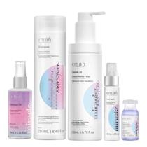 Emáh Miracle Nutrition - Shampoo 250ml + Leave in 200ml + Máscara Líquida 60ml + Óleo 60ml + Ampola 13ml
