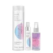 Emáh Miracle Nutrition - Shampoo 250ml + Máscara Líquida 60ml + Óleo 60ml Emáh Miracle Nutrition - Shampoo 250ml + Máscara Líquida 60ml + Óleo 60ml