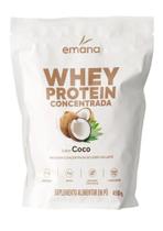 Emana Whey Protein Concentrado Sabor Coco - 450g