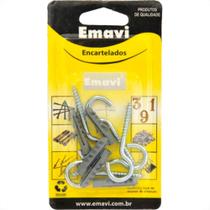 Emavi Cartela Gancho C/Bucha 06 C/05