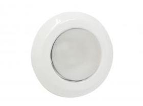 Emb. Aço Móvel Branco Brilhante p/ Lâmp. R63