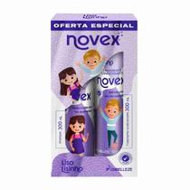Emb kit novex sh+cond 300ml liso lisinho
