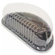 Emb. plast. outras g mt/100cj - meia torta millenium preta pet Emb. plast. outras g mt/100cj - meia torta millenium preta pet