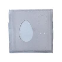 Embala Cristal Caixa Para Ovo De Colher 50G Branco