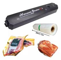 Embaladora Alimento A Vácuo + Rolo Selagem Vertical
