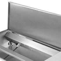 Embalafilm baiao mesa 400mm inox frontal standard Embalafilm baiao mesa 400mm inox frontal standard