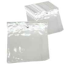 Embalagem 22x22 Cristal 500 UN Multiuso Fecho Botão Atacado