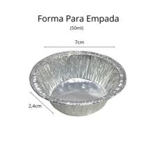 Embalagem Aluminio Mello Empada Pequena 50ml