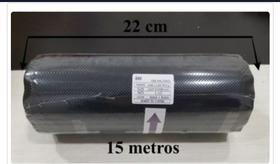 Embalagem APEX (Nylon-Poli) C/ Ranhuras formato de Diamante - Semi Black Shield Tipo Rolo” 22cm x 15metros - unidade
