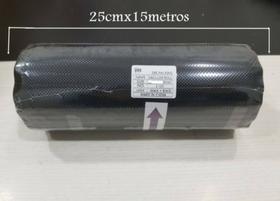 Embalagem APEX (Nylon-Poli) Tipo "total Black shield" Rolo 25cm x 15metros