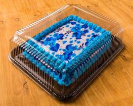 Embalagem/bandeja Bolo/torta Retangular P-78 Média Caixa com 40 unidades Embalagem/bandeja Bolo/torta Retangular P-78 Média Caixa com 40 unidades