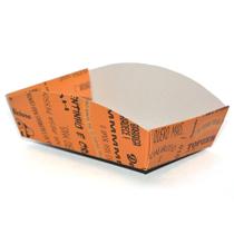 Embalagem Barca para Porções - Pacote com 100 unidades (Food Laranja) - Perpacks