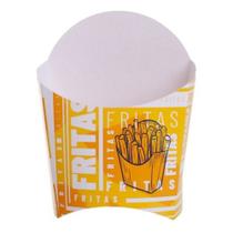 Embalagem Batata Frita Azul Pequena 50 Un