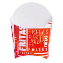 Embalagem Batata Frita Vermelha Pequena 50 Un