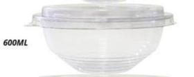 Embalagem Bowl Transparente 600 Ml poke, saladas - DPC 600 cx com 200 und Embalagem Bowl Transparente 600 Ml poke, saladas - DPC 600 cx com 200 und