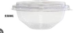 Embalagem bowlTransparente 950 Ml - DPC 930 cx 200 und - Poke, saladas