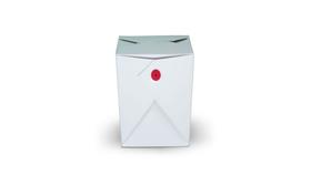 Embalagem Box para Yakisoba Branca Kit Completo 1000ml - ADG EMBALAGENS