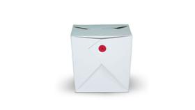 Embalagem Box para Yakisoba Branca Kit Completo 500ml