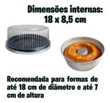 Embalagem Bp 32 Média Bolo Torta 0,75 Kg Bipack Bp32m Com 50 Embalagem Bp 32 Média Bolo Torta 0,75 Kg Bipack Bp32m Com 50