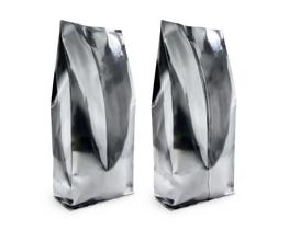 Embalagem Café Moido Prata Metal 1kg 14x36cm Pcte 1000unids Embalagem Café Moido Prata Metal 1kg 14x36cm Pcte 1000unids