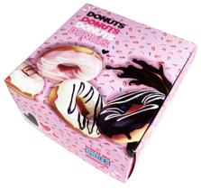 Embalagem caixa para donuts - tam.p - pacote com 50 unidades.