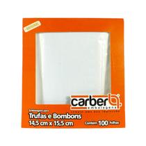 Embalagem Clean para Trufas e Bombons Branca 14,5cm x 15,5cm - 100 Folhas 002709