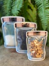 Embalagem com Zip pct 3 unid. Tam. 18x24cm Cód. WC409608 World Classic