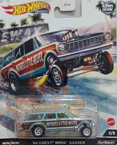 *Embalagem danificada* Hot Wheels Car Culture Drag Strip - '64 Chevy Nova Gasser