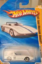 *Embalagem danificada* Hot Wheels Premiere - '62 Ford Mustang Concept