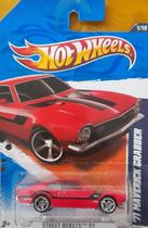 *Embalagem danificada* Hot Wheels Street Beasts - '71 Maverick Grabber