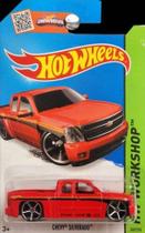 *Embalagem danificada* Hot Wheels Workshop - Chevy Silverado