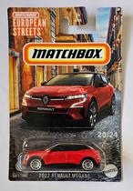 *Embalagem danificada* Matchbox European Streets - 2022 Renault Mégane