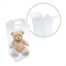 Embalagem de Acetato Maleta para Lembrancinha Pelúcia PX-33 (10X10X21 cm) (25un) Caixa Transparente Embalagem de Acetato Maleta para Lembrancinha Pelúcia PX-33 (10X10X21 cm) (25un) Caixa Transparente