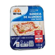 Embalagem de Alumínio Modelo D5 1,150 ml 10 Unidades Wyda