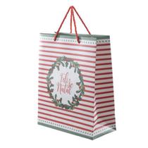 EMBALAGEM DE PRESENTE FELIZ NATAL - 36x26x12CM