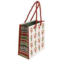 EMBALAGEM DE PRESENTE NATAL ELFOS - 15,5x14,3x7CM